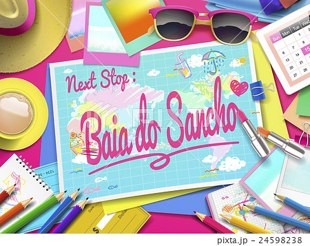 Baia do Sancho on map Baia do Sancho on map 24598238