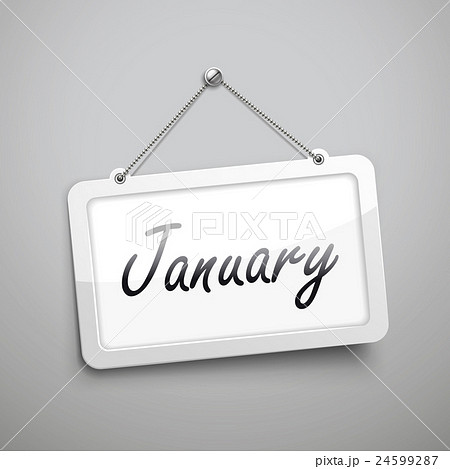 January hanging sign 24599287