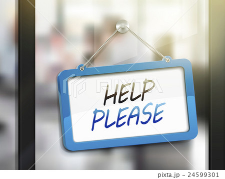 help please hanging sign 24599301