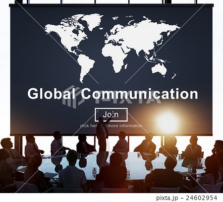 Global Communication Worldwide Website Homepage Concept Global Communication Worldwide Website Homepage Concept 24602954