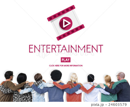 Entertainment Multimedia Technology Amusement Concept 24603579