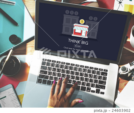 Think Big Investment Opportunity Business Concept Think Big Investment Opportunity Business Concept 24603902