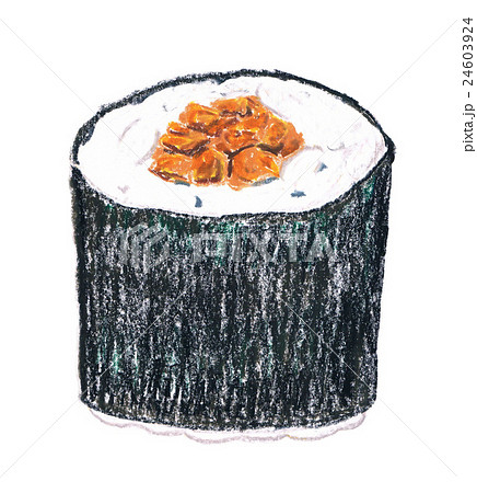 納豆巻のイラスト素材