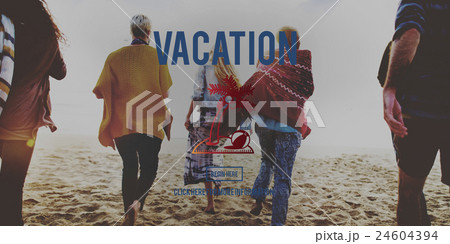 Vacation Travel Relaxation Break Concept Vacation Travel Relaxation Break Concept 24604394