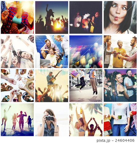 Celebrate Friend Gathering Happiness Relation Concept 24604406