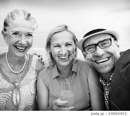 Diverse Neighbors Drinking Party Concept Diverse Neighbors Drinking Party Concept 24604453