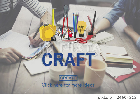 Craft Creation Ideas Design Art Concept 24604515