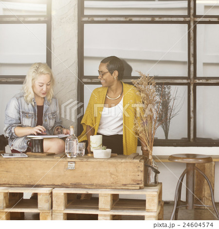 Coffee Shop Cafe Relaxation Lifestyles Leisure Concept Coffee Shop Cafe Relaxation Lifestyles Leisure Concept 24604574