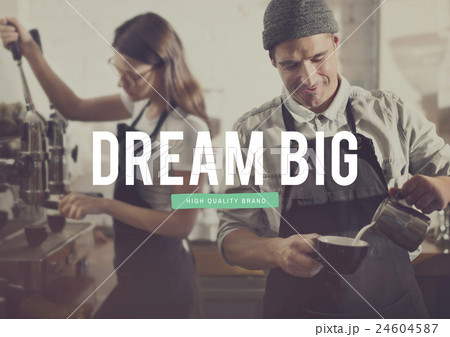 Business Plan Working Dream Big Concept 24604587