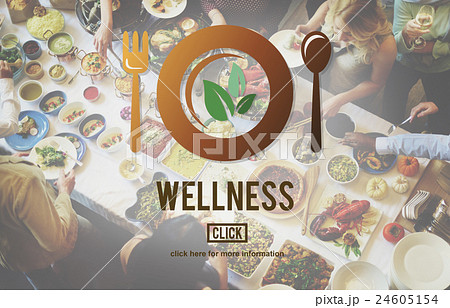 Wellness Eating Healthy Lifestyle Nutrition Concept 24605154