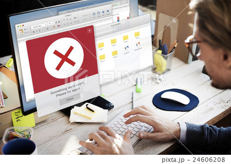 Error Alert Failure Icon Problem Concept 24606208