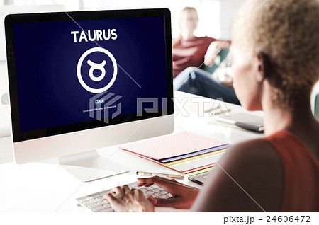 Taurus Zodiac Horoscope Sign Galaxy Concept Taurus Zodiac Horoscope Sign Galaxy Concept 24606472