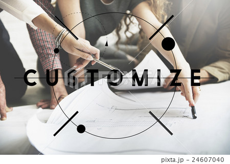 Customize Create Innovate Modify Creativity Concept 24607040