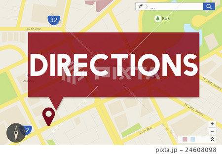 Direction Sign Forward Movement Perspective Way Concept Direction Sign Forward Movement Perspective Way Concept 24608098