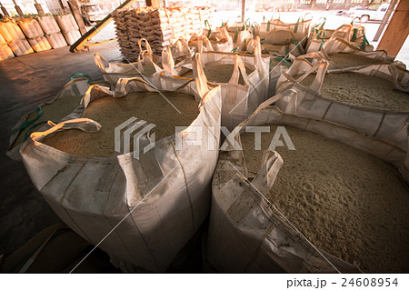 Big bag containing rice 24608954