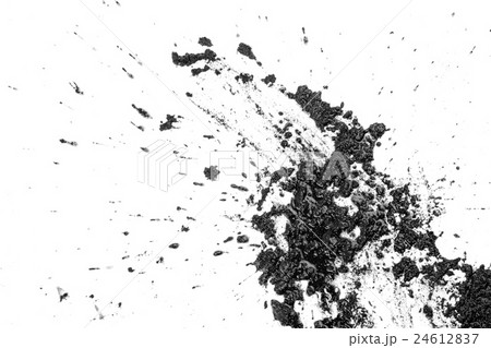 Texture land in white background 24612837