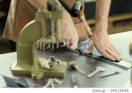 Leather workshop owner Leather workshop owner 24613698