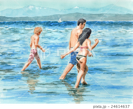 夏のビーチ 24614637