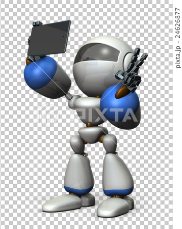 Cute robot to take self 24626877