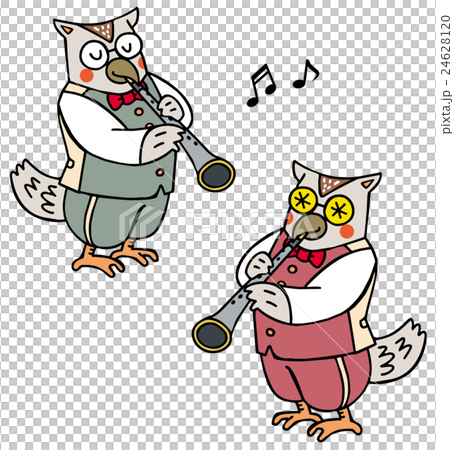 Forest musician owl 24628120