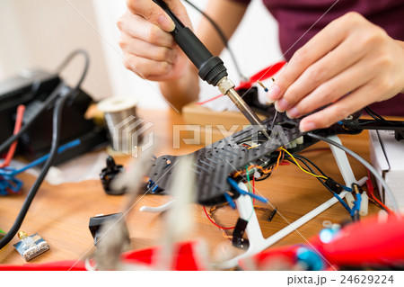 Flying drone installation 24629224