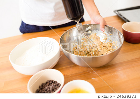 Baking cookies at home 24629273