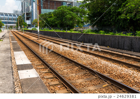 Railway at outdoor Railway at outdoor 24629381