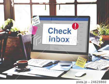 Message Inbox Notification Icon Concept 24629860