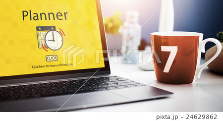 PLanner Schedule Notice Concept 24629862