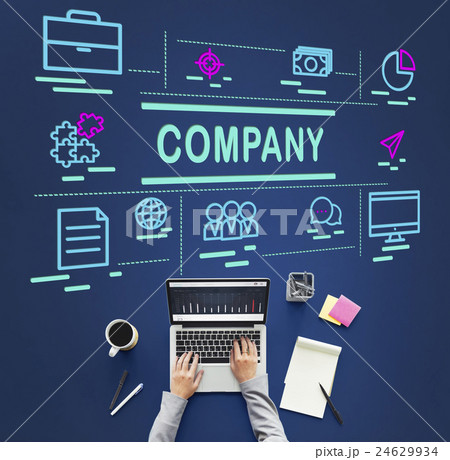 Company Business Collaboration Ideas Teamwork Concept Company Business Collaboration Ideas Teamwork Concept 24629934