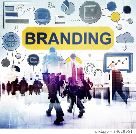 Branding Advertising Commercial Trademark Marketing Concept 24629951