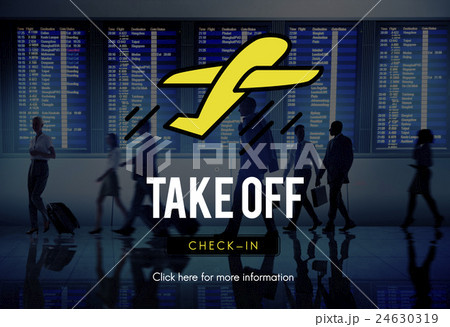 Transport Travel Departure Take off Concept 24630319