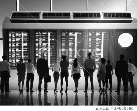 Business People Airport Terminal Travel Departure Concept Business People Airport Terminal Travel Departure Concept 24630366