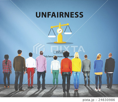 Partiality Prejudice Unfairness Help Victims Bias Concept 24630986