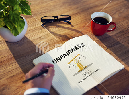 Partiality Prejudice Unfairness Help Victims Bias Concept 24630992