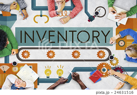 Inventory Stock Manufacturing Assets Goods Concept Inventory Stock Manufacturing Assets Goods Concept 24631516