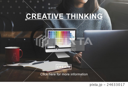 Creative Process Ideas Graphic Design Layout Concept 24633017