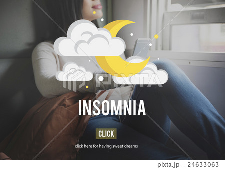 Insomnia Hangover Bad Dreams Depression Cocnept Insomnia Hangover Bad Dreams Depression Cocnept 24633063