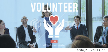 Volunteer Organization Social Help Support Concept 24633144