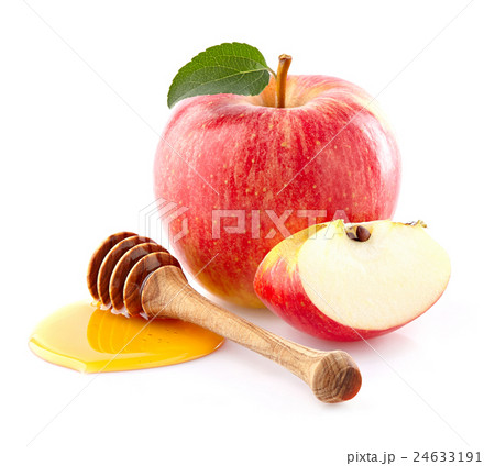 Apple with honey 24633191