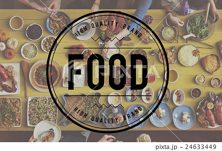Food And Beverage Eating Delicious Party Celebration Concept 24633449