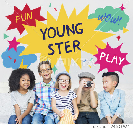 Kid Child Chilren Playful Childhood Concept 24633924