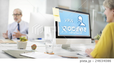 Virus Allergy Disorder Sickness Healthcare Concept 24634086