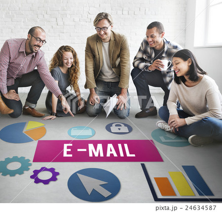 E-Mail Communication Connection Internet Concept E-Mail Communication Connection Internet Concept 24634587