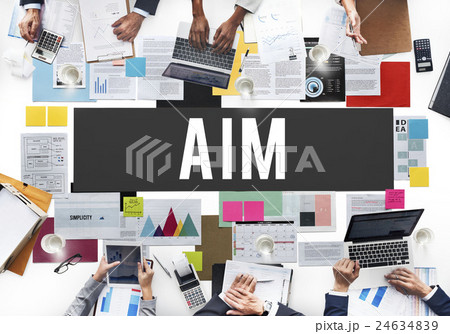 Aim Aspiration Goal Inspiration Mission Strategy Concept 24634839