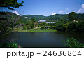 毛利氏庭園と青空 24636804