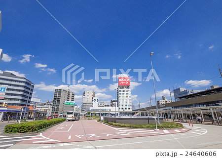 名古屋・大曽根駅・西口　駅前ロータリー　都市風景 24640606