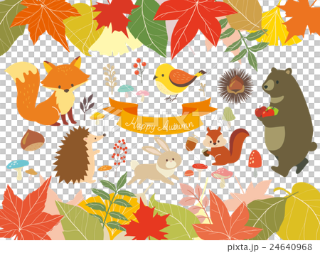 秋天的森林(3)的插圖 秋天的森林(3)的插圖 24640968