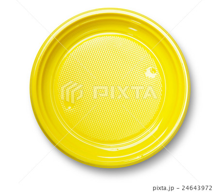 Empty yellow plate. Empty yellow plate. 24643972