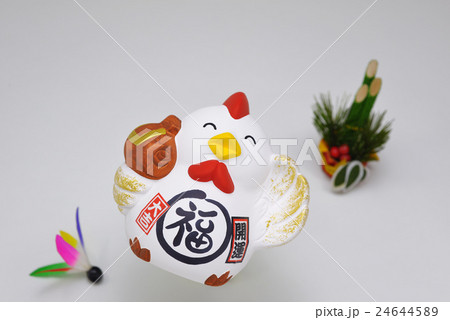 干支の置物　酉年 24644589